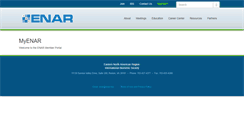 Desktop Screenshot of portal.enar.org