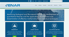 Desktop Screenshot of enar.org